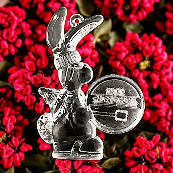 Energizer Bunny Ornament Vtg 1992 Christmas Clear Acrylic Promo Advertising. - Picture 14 of 16